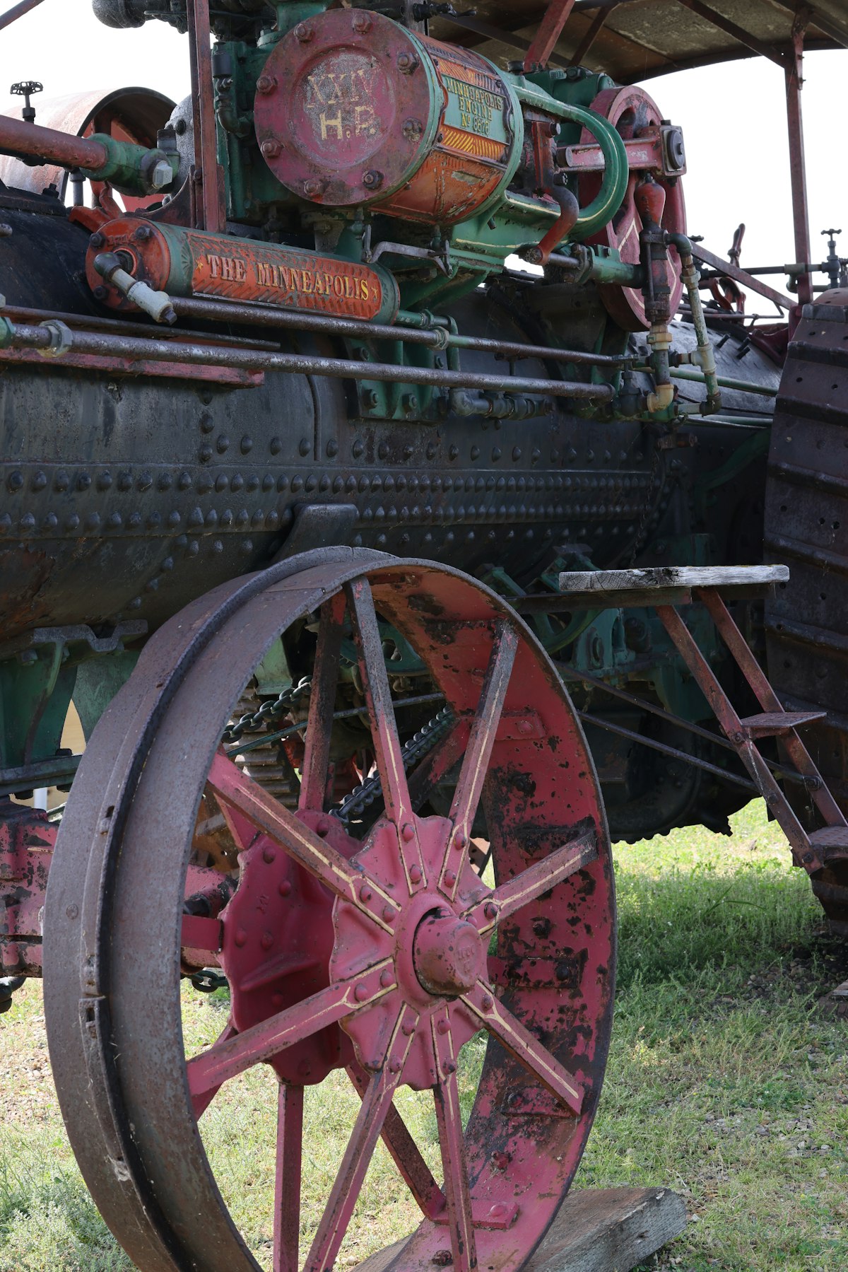 Historic farming and industrial machinery